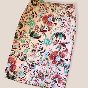 NY&CO Floral Pencil Skirt